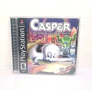 Casper Friends Around the World (Sony PlayStation 1, 2000) PS1 CIB Complete